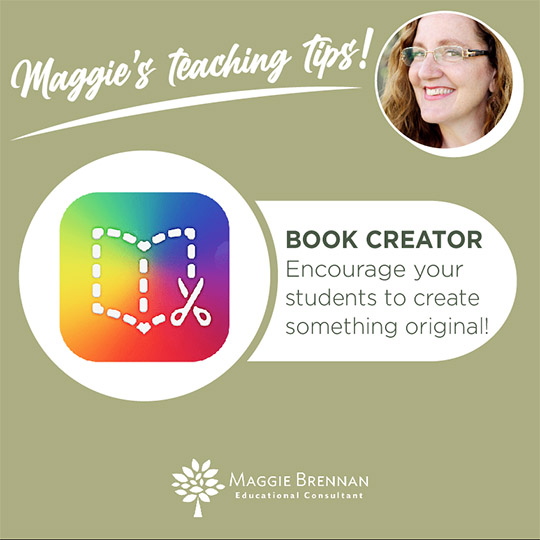 Book Creator encourage your students to try something different