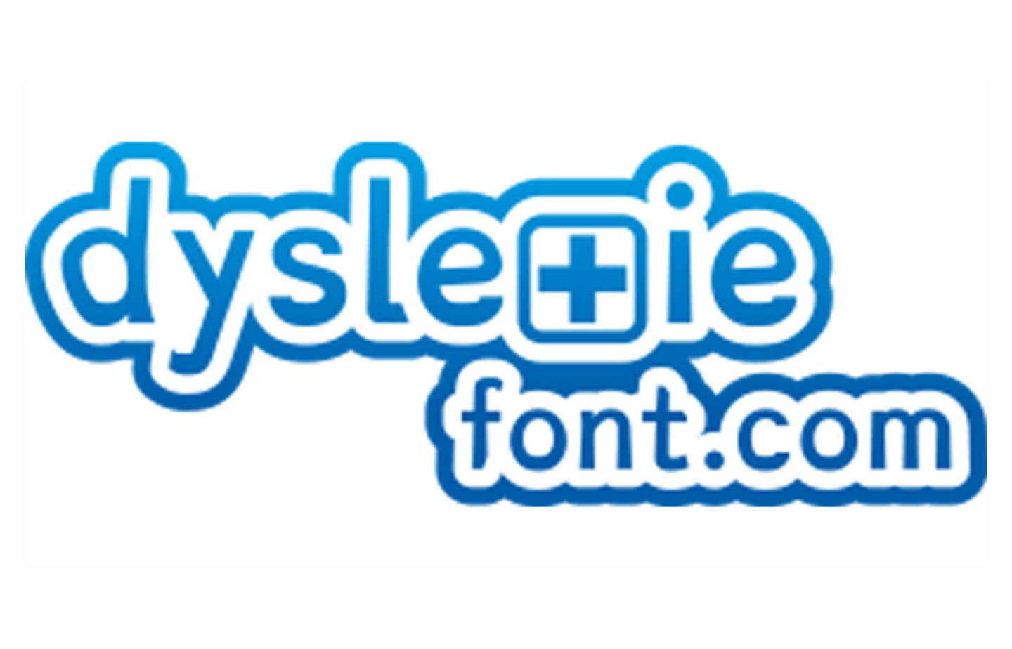 Dyslexie font logo