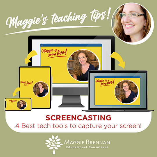 Screencasting. The 4 best tech tools to capture your screen.