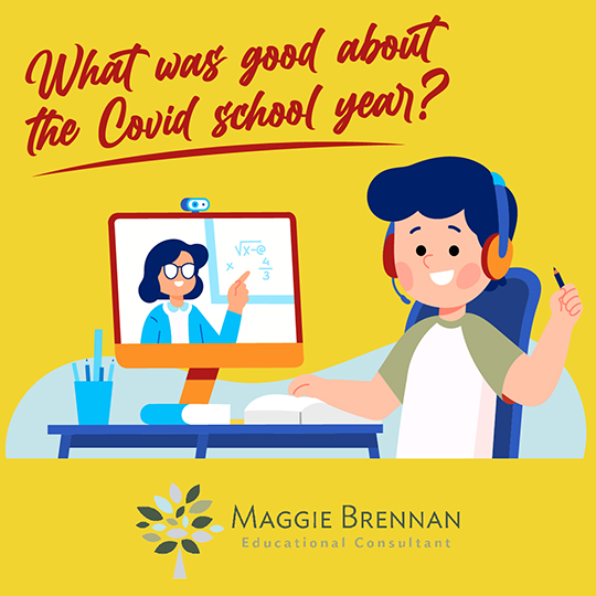What was good about the Covid school year?