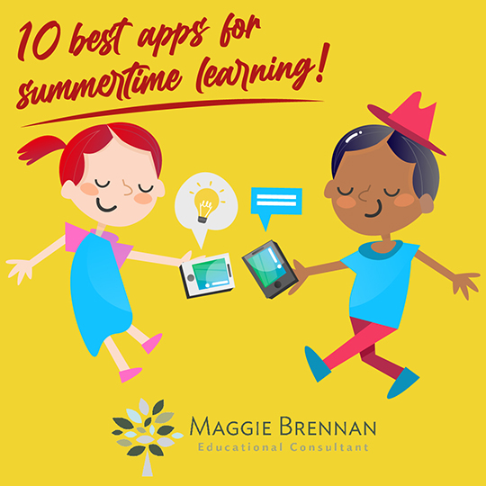 10 best apps for summertime learning